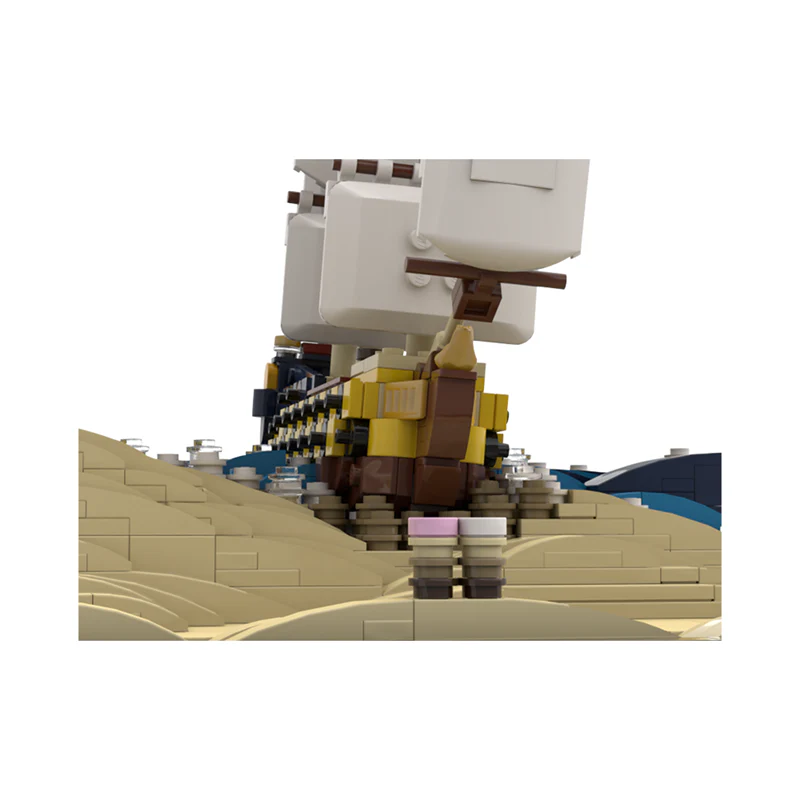 (Gobricks version) 933PCS MOC-184284 The Unicorn breaches through the dunes - Image 7