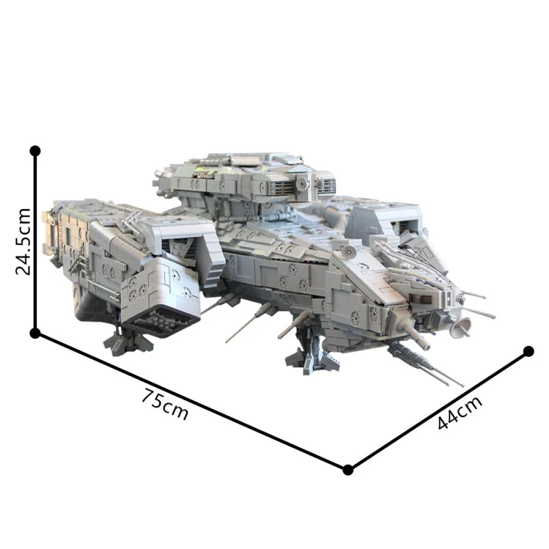 (Gobricks version) 9425pcs MOC-92753 USCSS NOSTROMO 9803 - Image 3