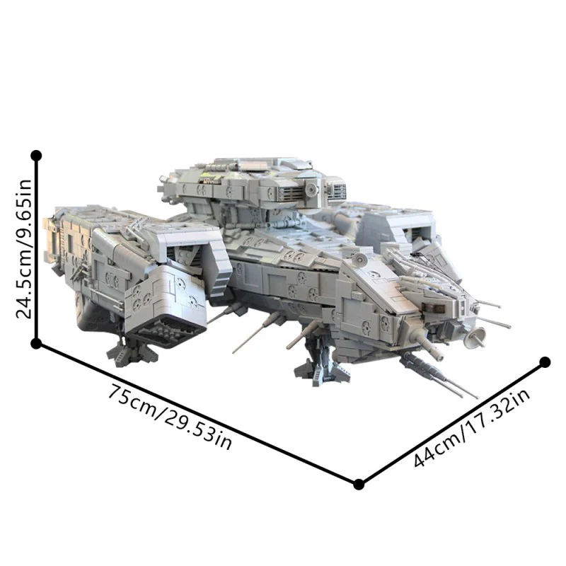 (Gobricks version) 9425pcs MOC-92753 USCSS NOSTROMO 9803 - Image 4