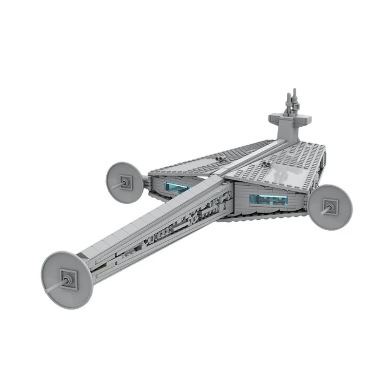 (Gobricks version) 949 pcs MOC-97303 1:1455 Cantwell-class Arrestor Cruiser - Image 7