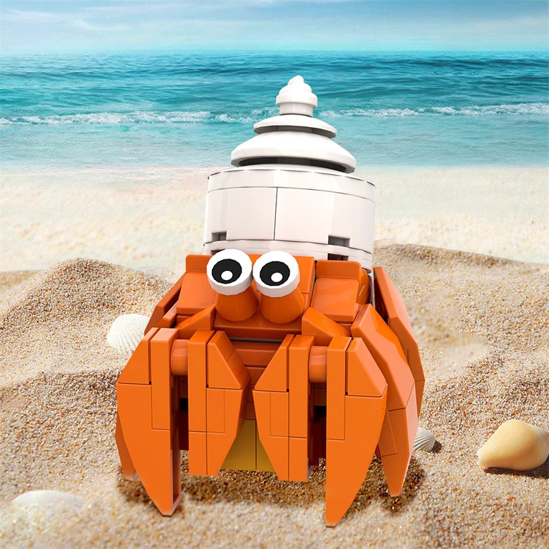 (Gobricks version) 94pcs MOC-146097 Hermit Crab - Image 2