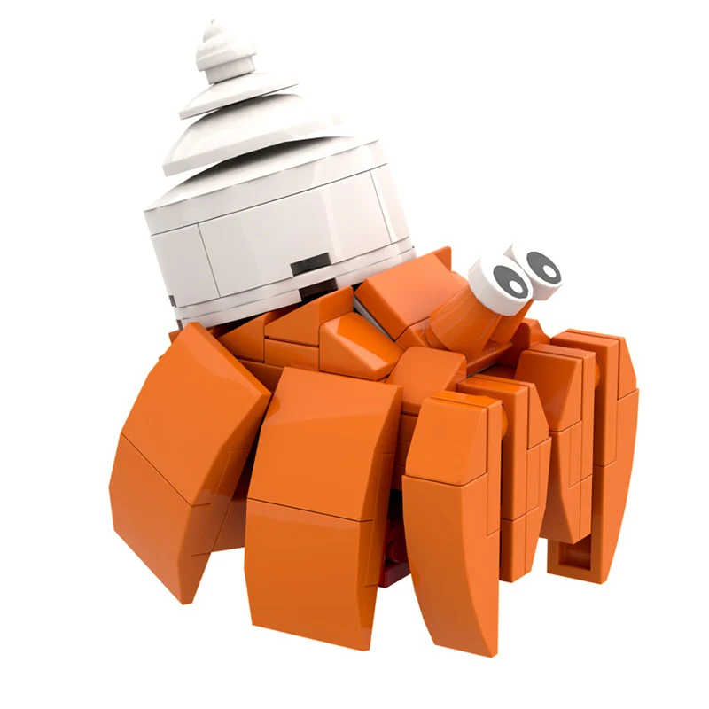 (Gobricks version) 94pcs MOC-146097 Hermit Crab - Image 4