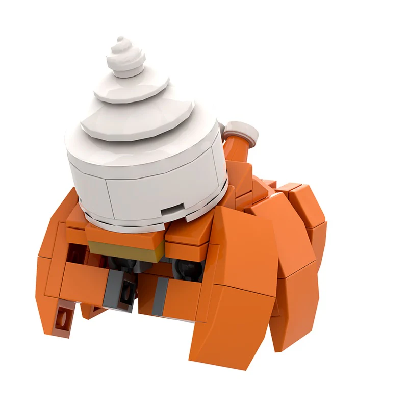 (Gobricks version) 94pcs MOC-146097 Hermit Crab - Image 5
