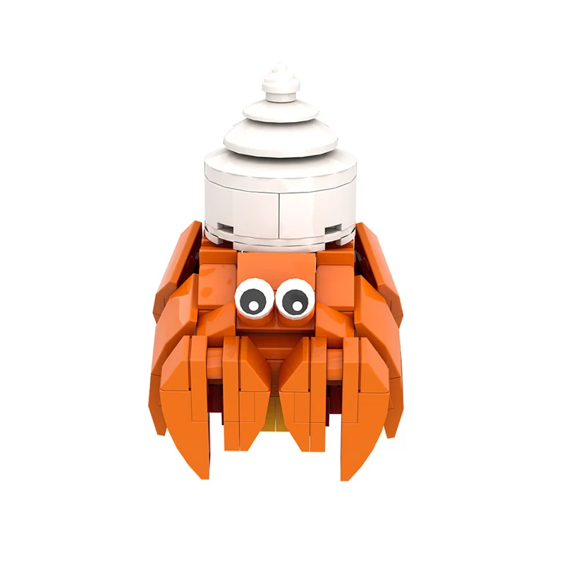 (Gobricks version) 94pcs MOC-146097 Hermit Crab - Image 6