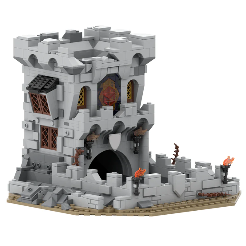 (Gobricks version) 952PCS MOC-184932 Tiamat's Dice Tower - Tower - Image 5