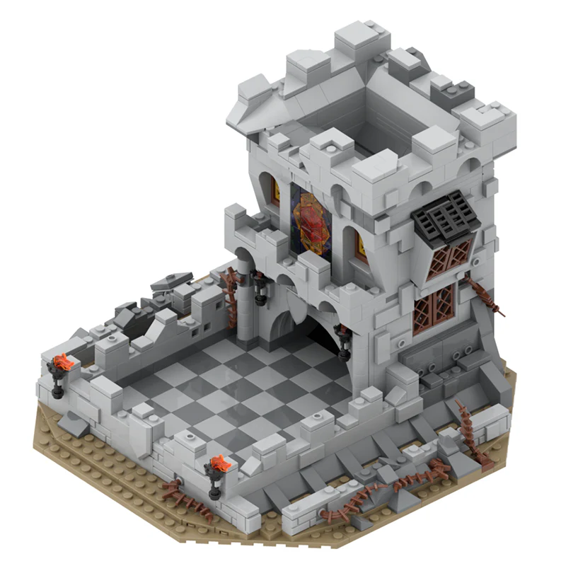 (Gobricks version) 952PCS MOC-184932 Tiamat's Dice Tower - Tower - Image 8