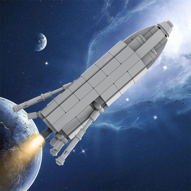 (Gobricks version) 96pcs MOC-146657 SpaceX Starhopper - Image 2