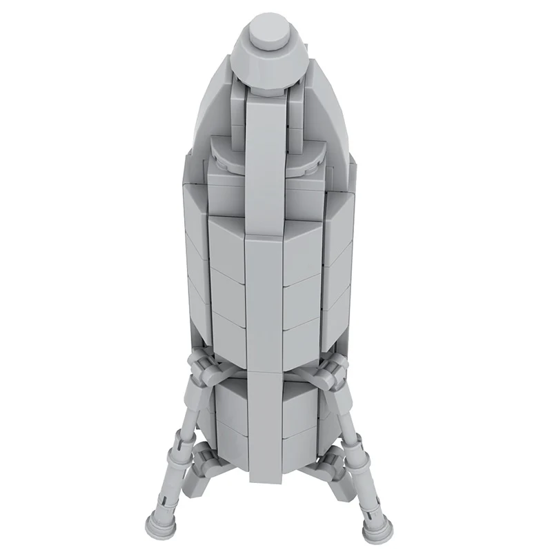 (Gobricks version) 96pcs MOC-146657 SpaceX Starhopper - Image 3