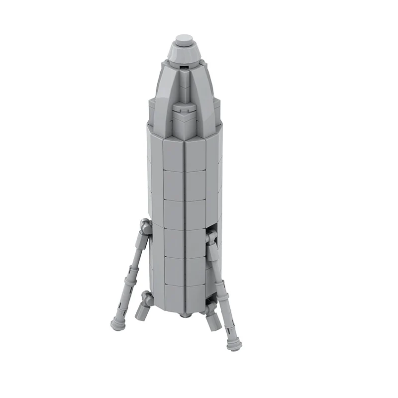 (Gobricks version) 96pcs MOC-146657 SpaceX Starhopper - Image 4