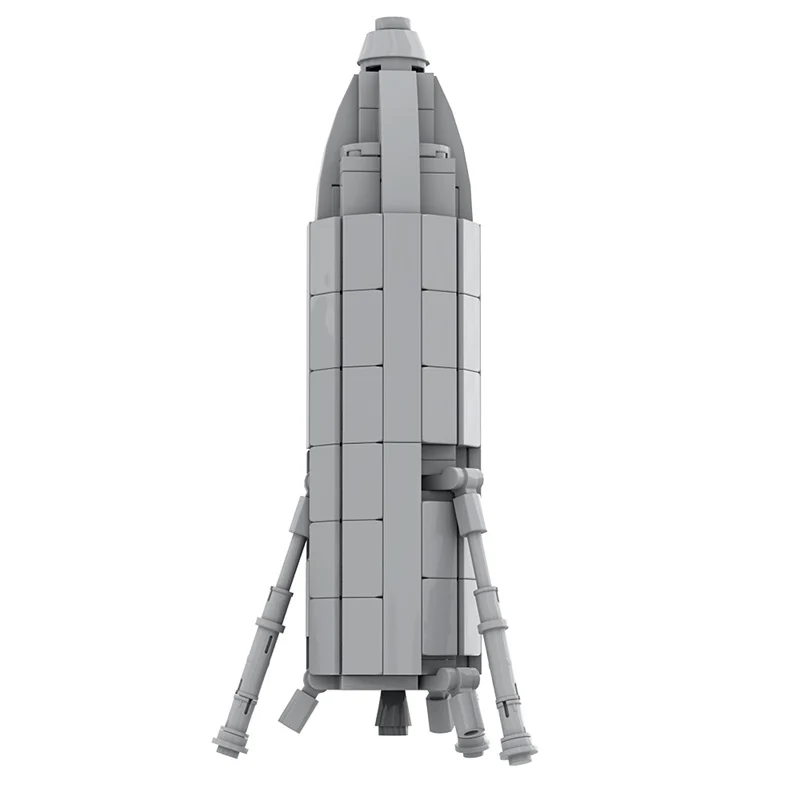(Gobricks version) 96pcs MOC-146657 SpaceX Starhopper - Image 6