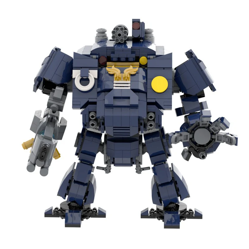 (Gobricks version) 972pcs MOC-214638 Ultramarines Redemptor Dreadnought - Image 2