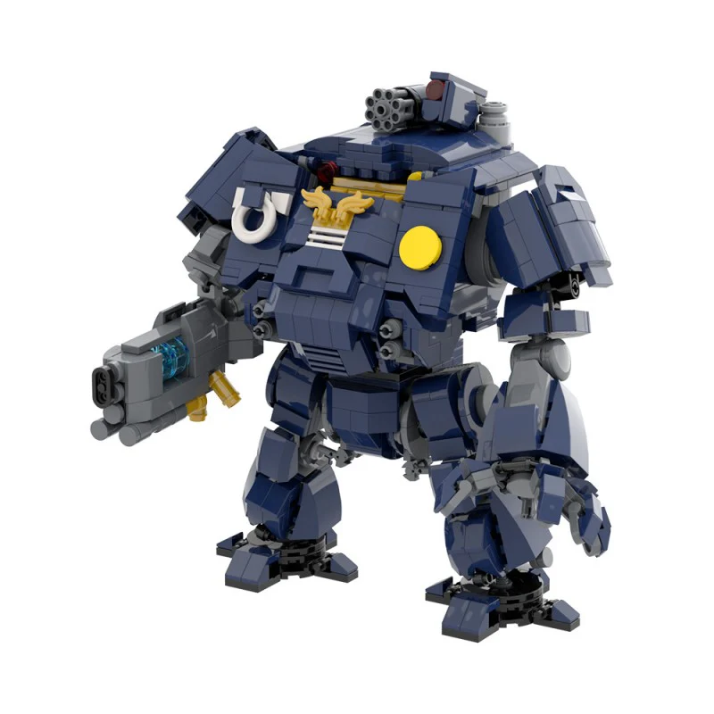 (Gobricks version) 972pcs MOC-214638 Ultramarines Redemptor Dreadnought - Image 3