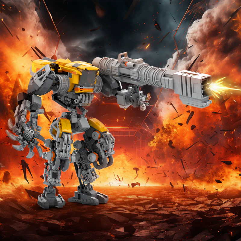 (Gobricks version) 985pcs MOC-203632 MAD STOMP XT “BEE-STUNG” - Image 10