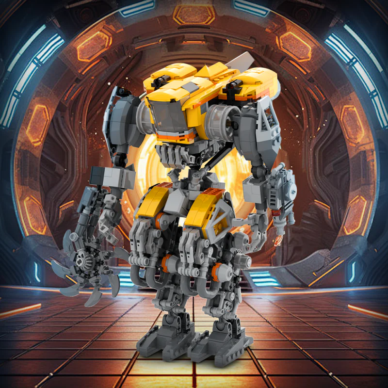 (Gobricks version) 985pcs MOC-203632 MAD STOMP XT “BEE-STUNG” - Image 9