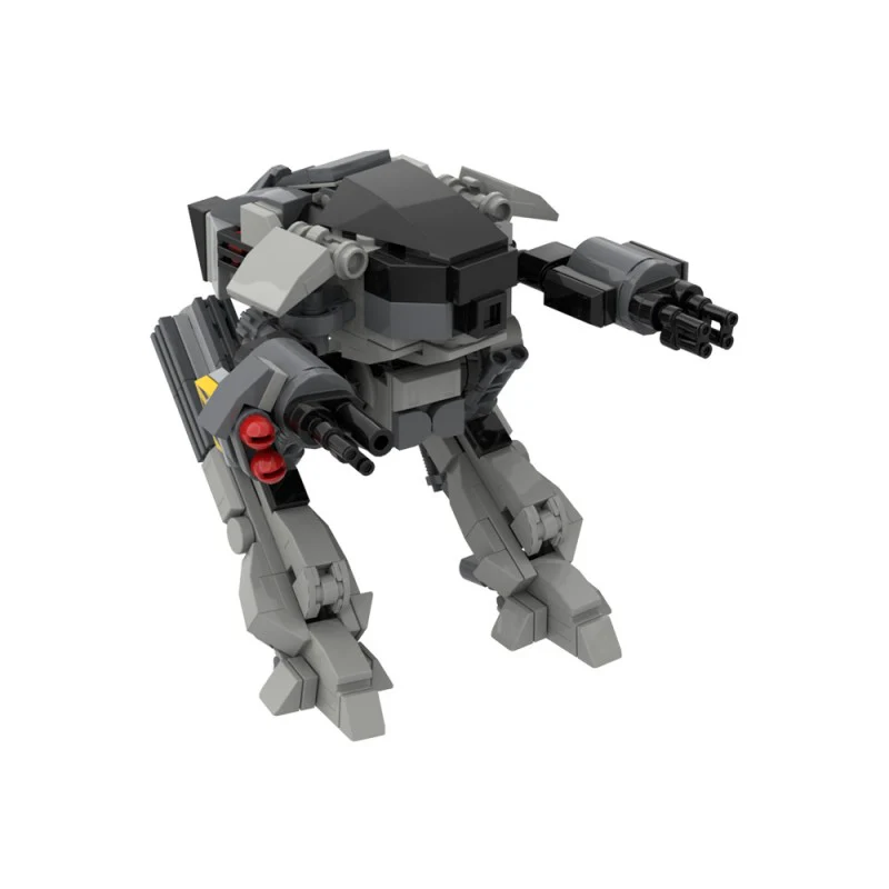 (Gobricks version) 988PCS MOC-199182 RoboCop Series Collection - Image 5