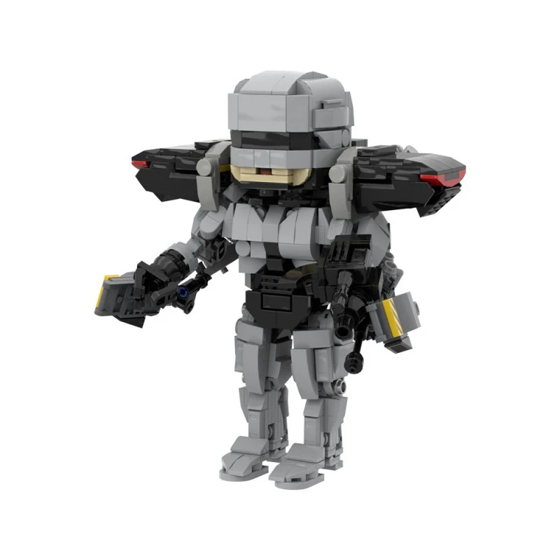(Gobricks version) 988PCS MOC-199182 RoboCop Series Collection - Image 6