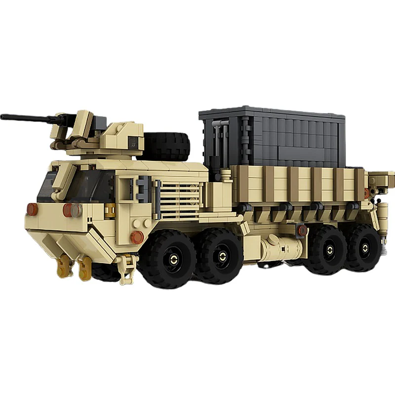 (Gobricks version) 990pcs MOC-177525 Oshkosh HEMTT- M985A4 - Heavy Expanded Mobility Tactical Truck - Image 2
