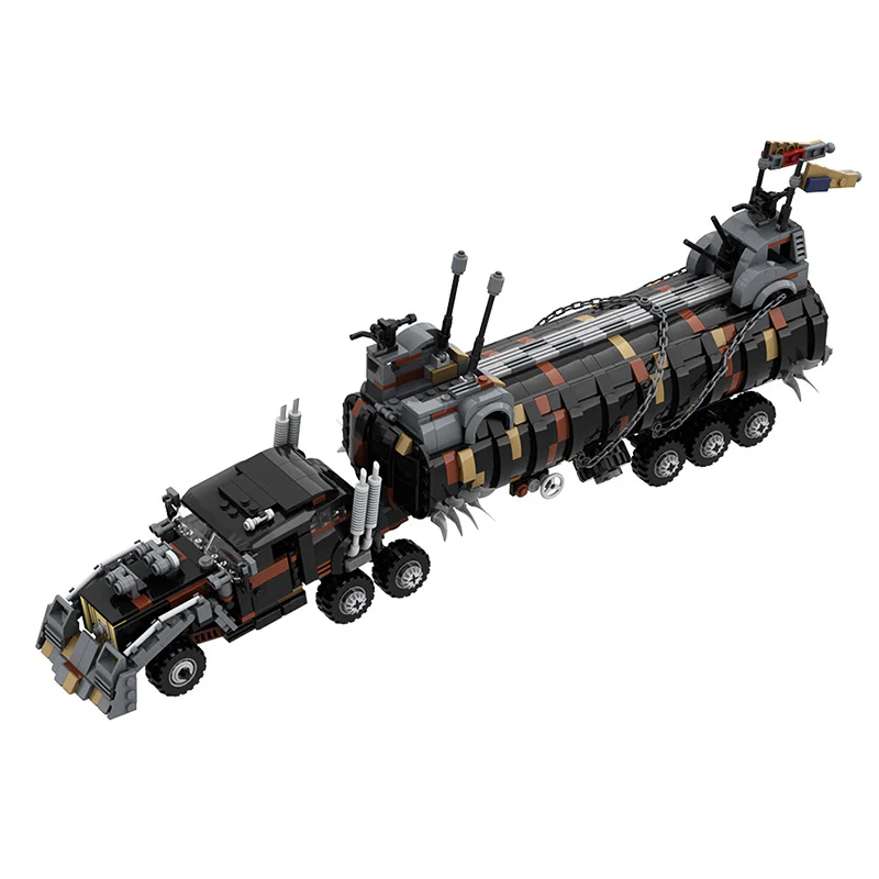 (Gobricks version) Mad Max: Fury Road War Rig Tanker Truck - Image 2