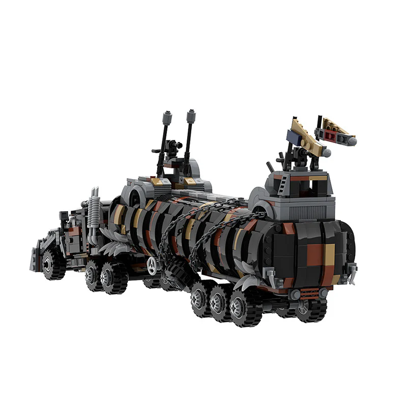 (Gobricks version) Mad Max: Fury Road War Rig Tanker Truck - Image 6