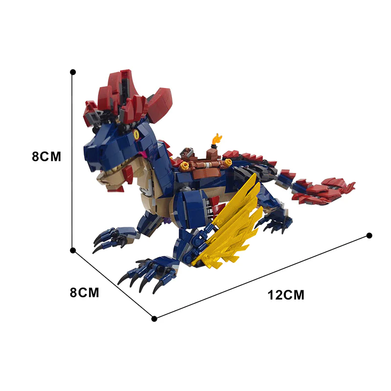 (Gobricks version) MOC-106666 Ark: Rock Drake - Image 2