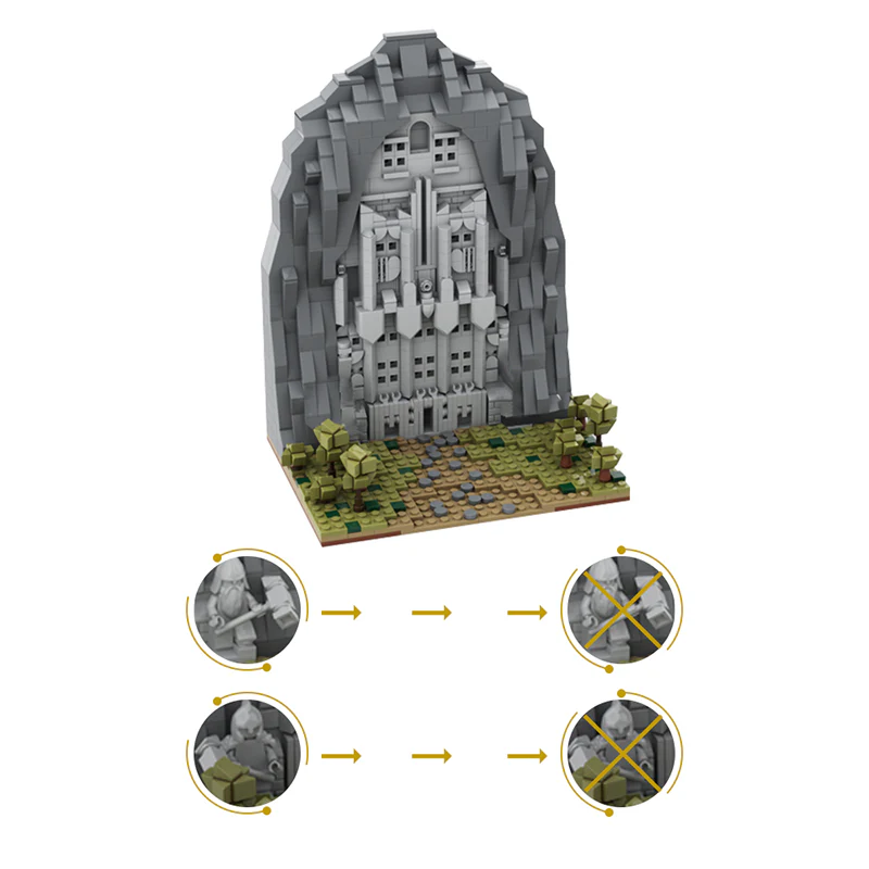 (Gobricks version) MOC-117597  Mini Erebor - Image 5