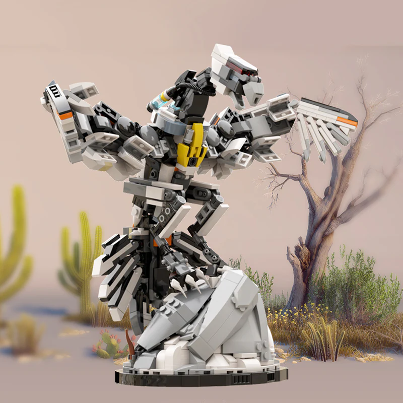 (Gobricks version) MOC-117996 Horizon Zero Dawn Stormbird with Stand - Image 2