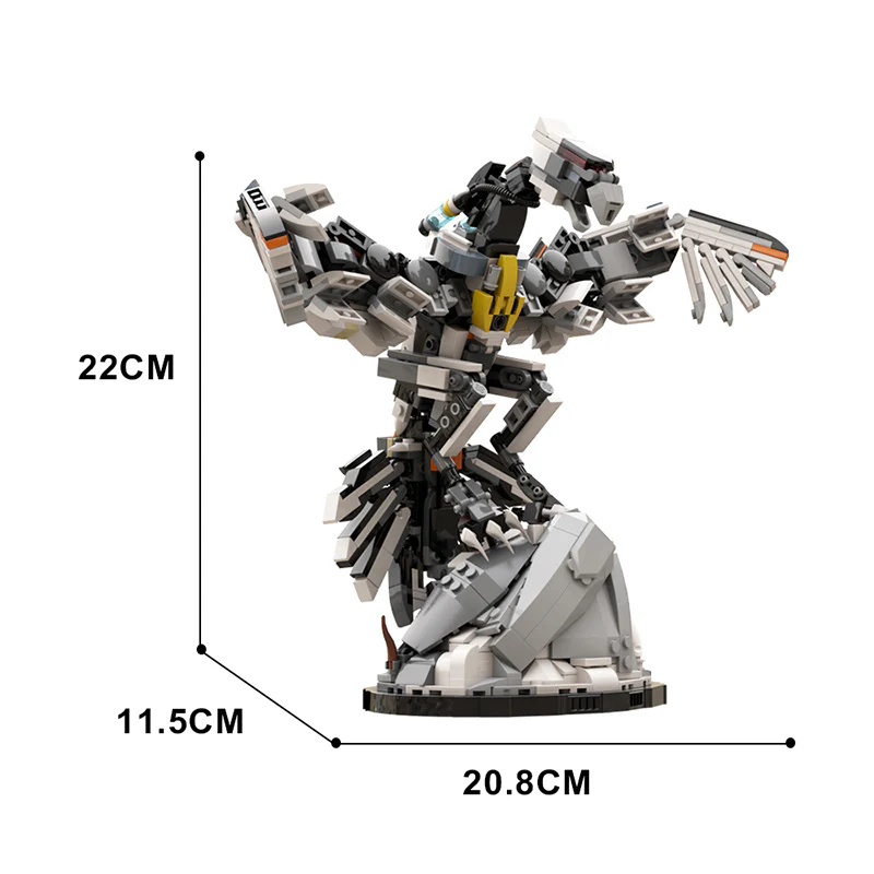 (Gobricks version) MOC-117996 Horizon Zero Dawn Stormbird with Stand - Image 4