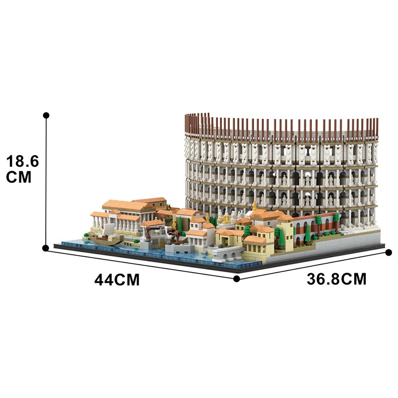 (Gobricks version) MOC-123064 Colosseum - Image 3