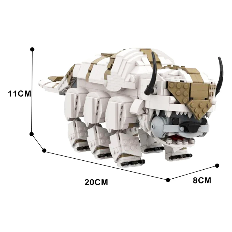 (Gobricks version) MOC-135465 Appa Avatar the Last Airbender - Image 3