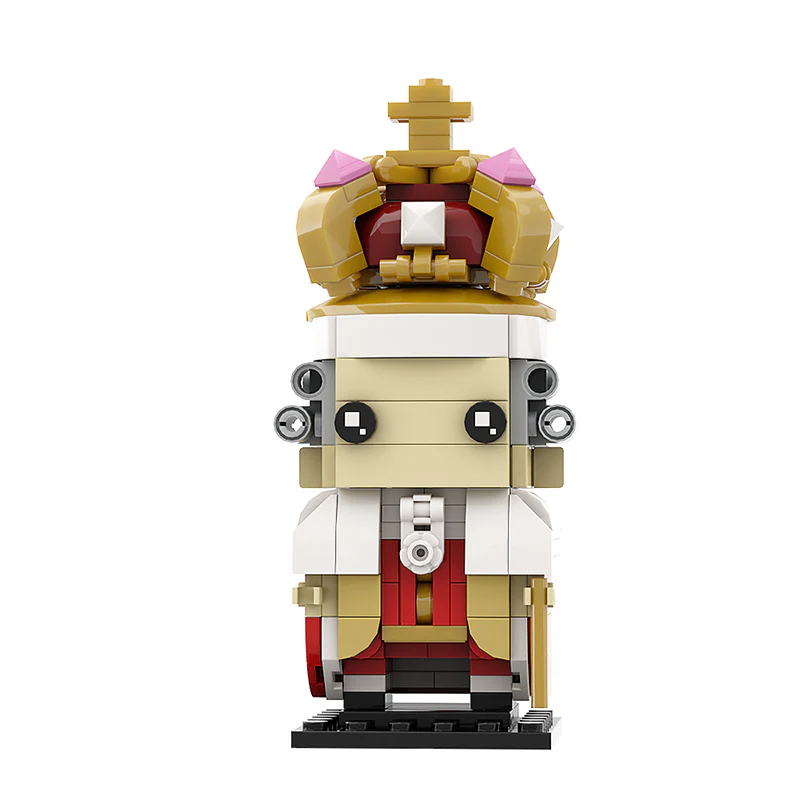(Gobricks version) MOC-136828 King George III Brickheadz - Image 7