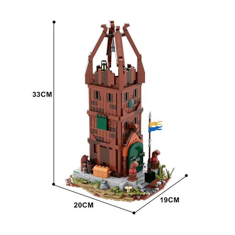 (Gobricks version) MOC-137941 Rohan Watchtower Middle-Earth - Image 2