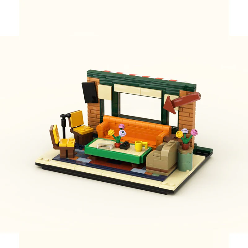 (Gobricks version) MOC-138270 FRIENDS - Smaller display - Image 3