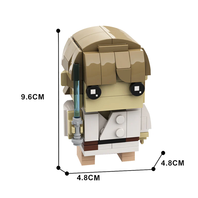 (Gobricks version) MOC-138590  Luke Skywalker getting a lightsaber - Image 3