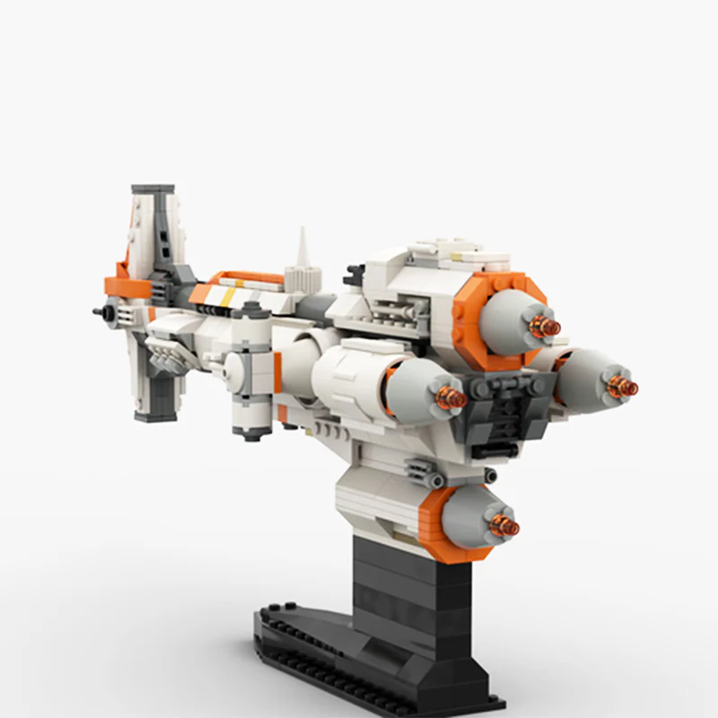 (Gobricks version) MOC-57178  Hammerhead Corvette - Image 5