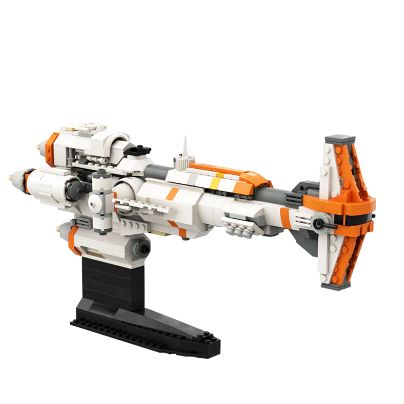 (Gobricks version) MOC-57178  Hammerhead Corvette - Image 7