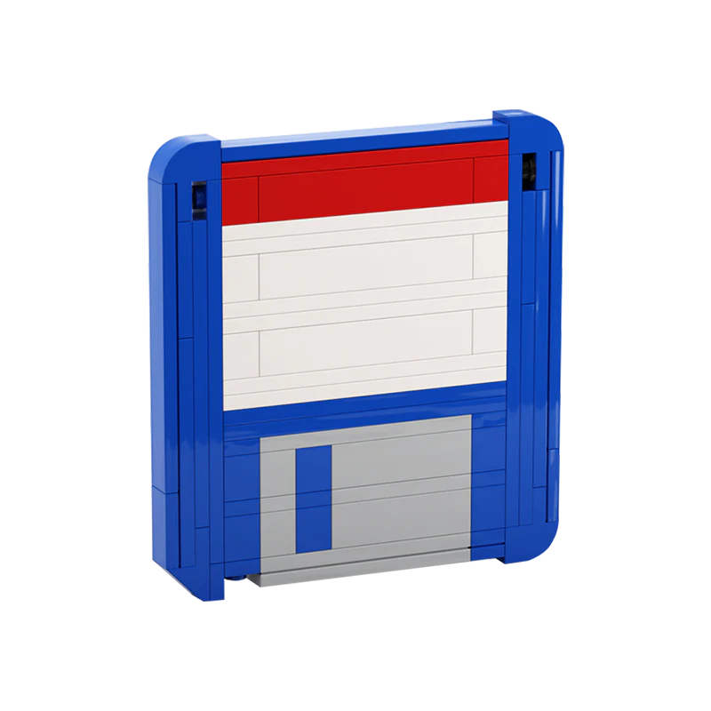 (Gobricks version) MOC-82252 Save Icon (Floppy Disk) Update - Image 4