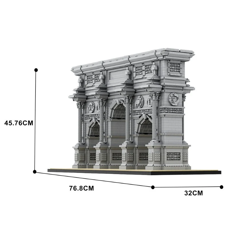 (Gobricks version) MOC Arc de Triomphe - Image 3