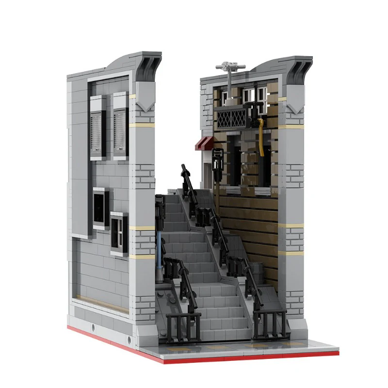 (Gobricks version) 800pcs+ MOC DC Movie Joker Scene Architecture - Image 5