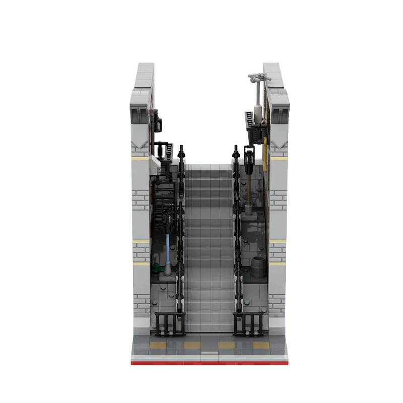 (Gobricks version) 800pcs+ MOC DC Movie Joker Scene Architecture - Image 6