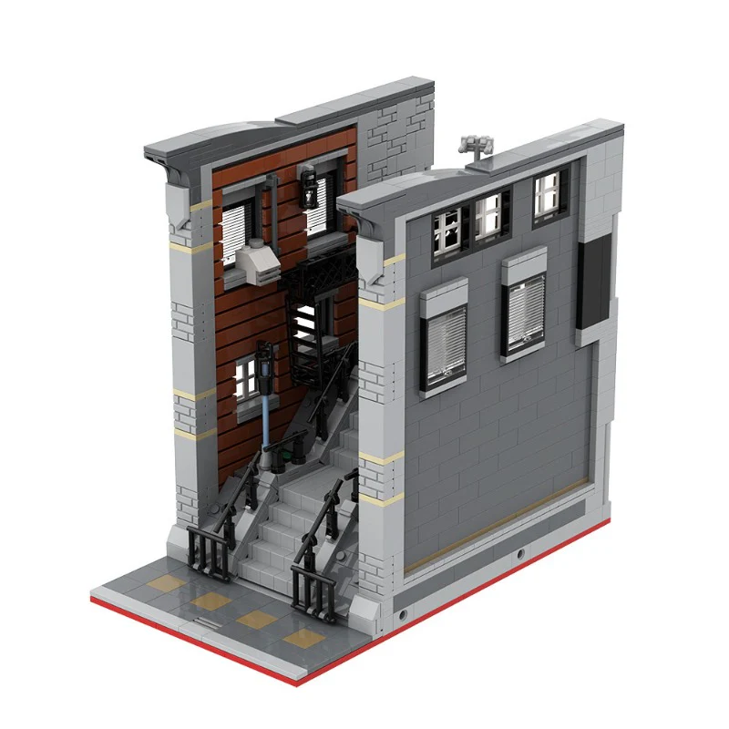 (Gobricks version) 800pcs+ MOC DC Movie Joker Scene Architecture - Image 7