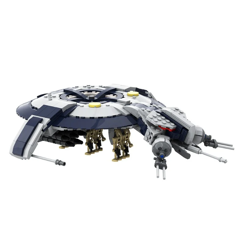 (Gobricks version) 400pcs+ MOC HMP heavy missile platform robot gunship - Image 2