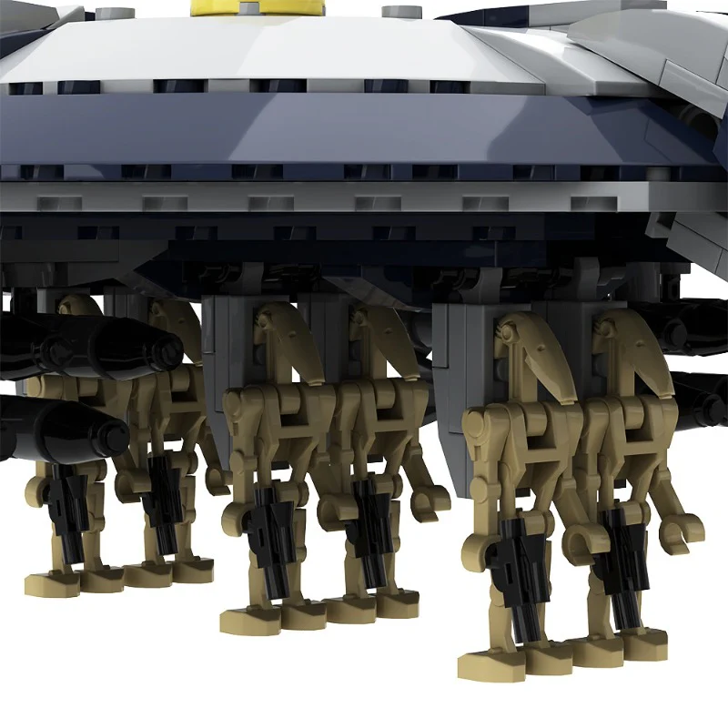 (Gobricks version) 400pcs+ MOC HMP heavy missile platform robot gunship - Image 7
