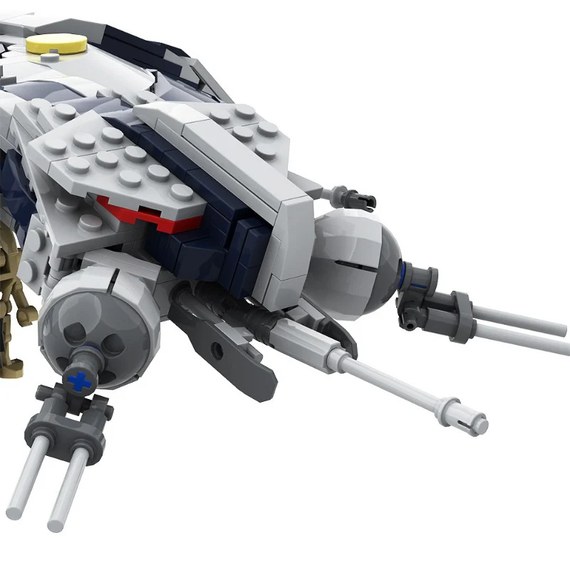 (Gobricks version) 400pcs+ MOC HMP heavy missile platform robot gunship - Image 8