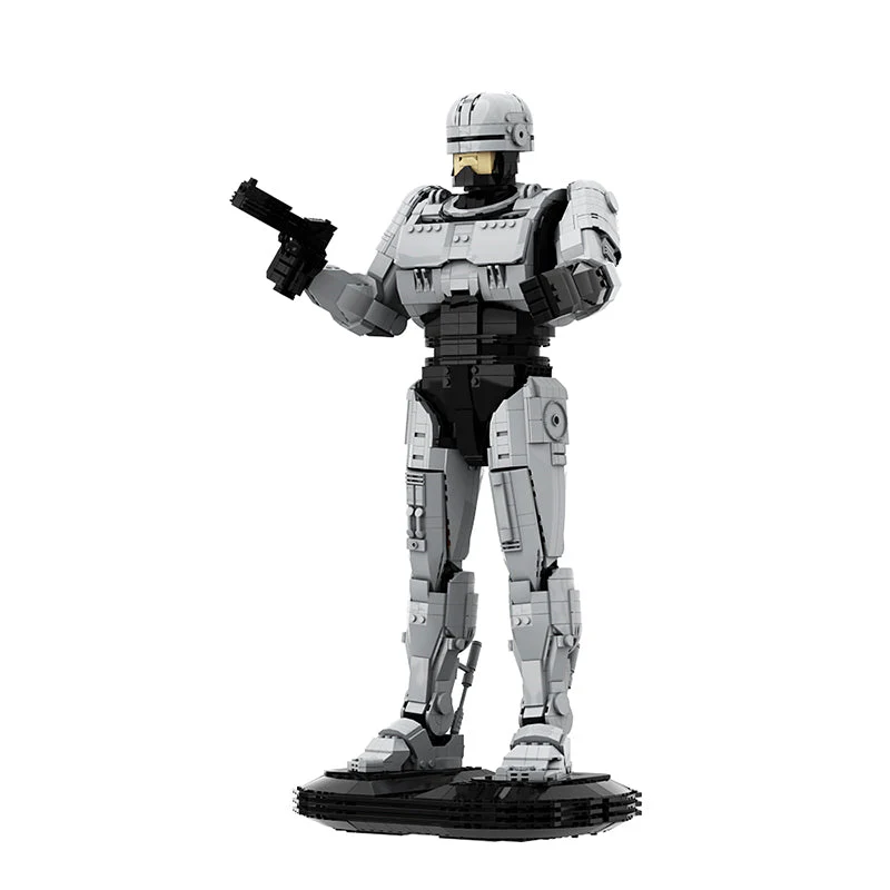 (Gobricks version) 2476pcs MOC RoboCop with Base LEGO Compatible - Image 5
