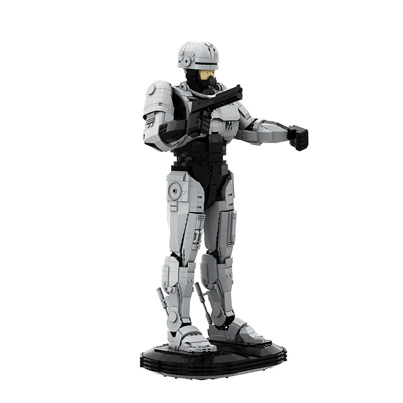 (Gobricks version) 2476pcs MOC RoboCop with Base LEGO Compatible - Image 7