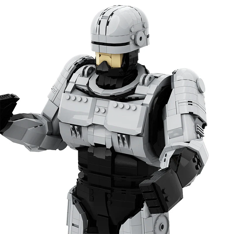 (Gobricks version) 2476pcs MOC RoboCop with Base LEGO Compatible - Image 9