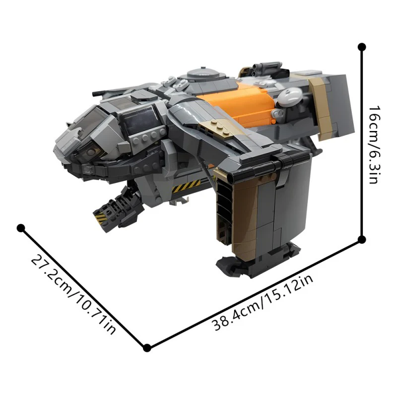 (Gobricks version)1429pcs MOC-181257 Explorer One - Image 6