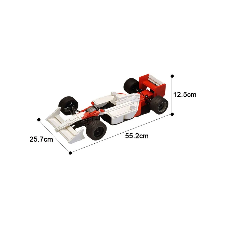 (Gobricks version)1592PCS MOC-0845 McLaren MP4-4 - scale 1:8 - Image 3