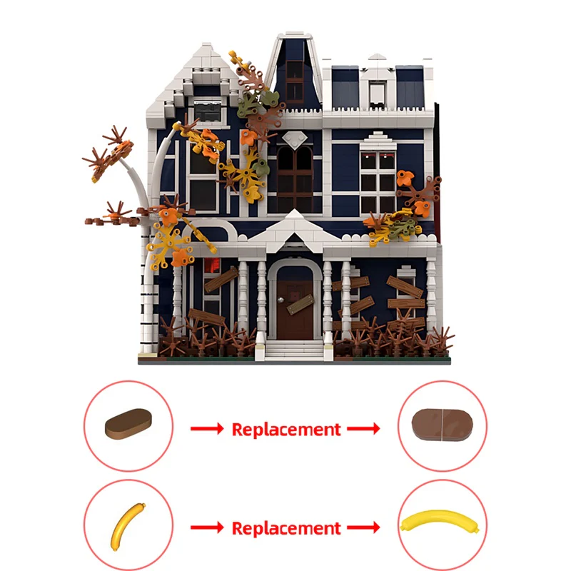 (Gobricks version)1700pcs MOC-127052 Victor Creel House - Image 4