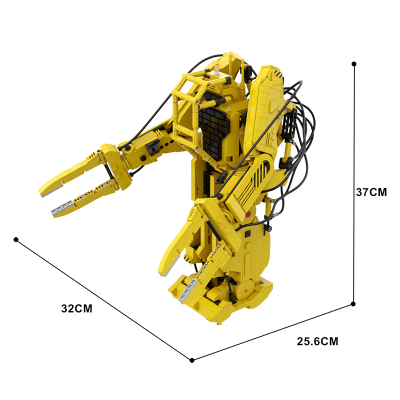 (Gobricks version)1706PCS MOC-70579 Ripleys Powerloader from Aliens 2 - Image 7
